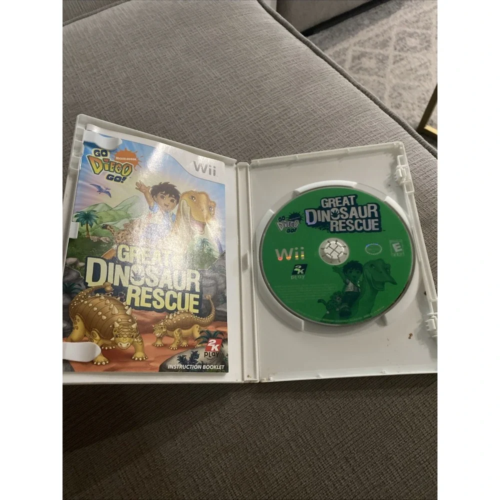 Go, Diego, Go Great Dinosaur Rescue (Nintendo Wii, 2008)